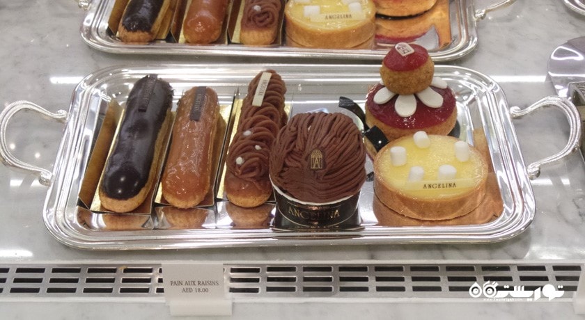 رستوران کافه آنجلینا دبی شهر دبی 