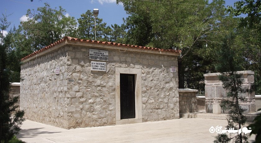  مسجد و مقبره طاووس بابا شهر ترکیه کشور قونیه