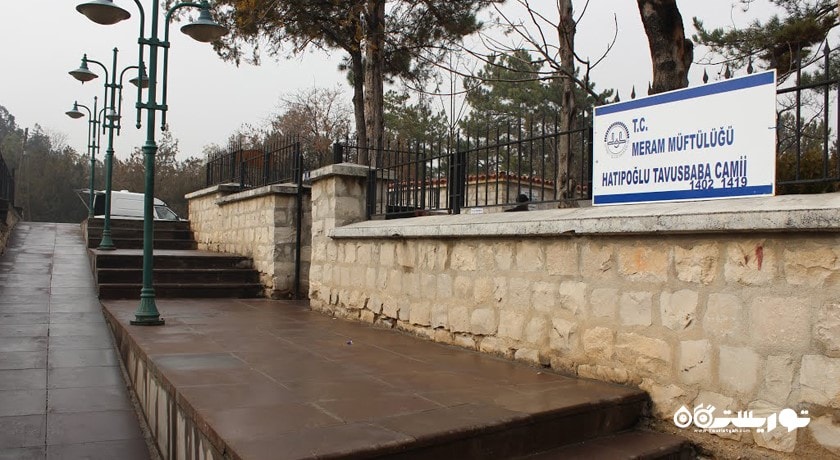  مسجد و مقبره طاووس بابا شهر ترکیه کشور قونیه