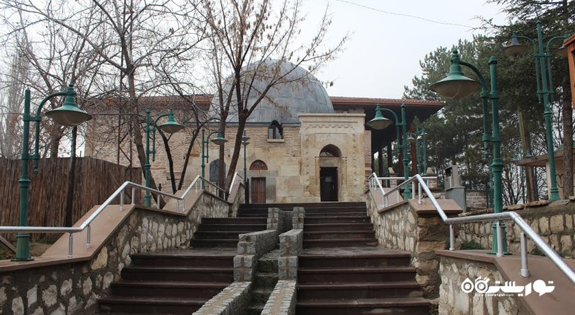  مسجد و مقبره طاووس بابا شهر ترکیه کشور قونیه
