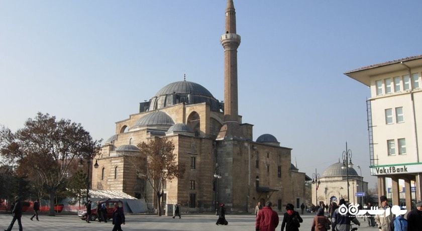  مسجد جامع شرف الدین شهر ترکیه کشور قونیه