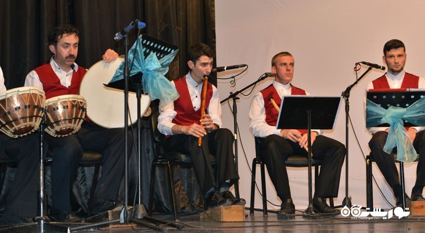 سرگرمی کنسرت نی در قونیه شهر ترکیه کشور قونیه