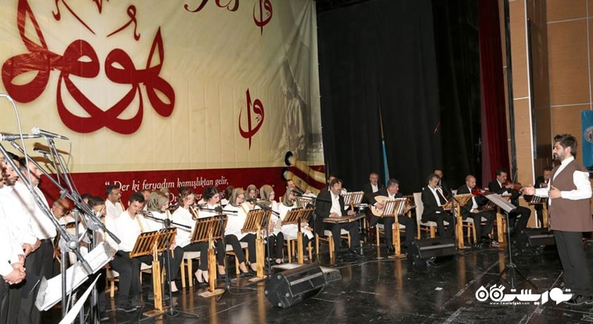 سرگرمی کنسرت نی در قونیه شهر ترکیه کشور قونیه