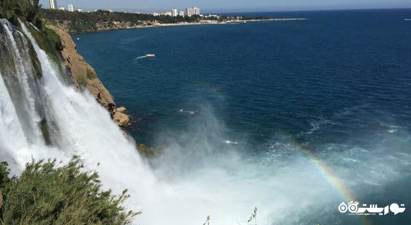  آبشارهای دودن شهر ترکیه کشور آنتالیا