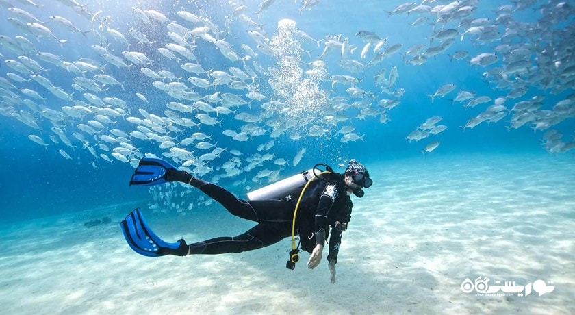 سرگرمی غواصی در پوکت شهر تایلند کشور پوکت