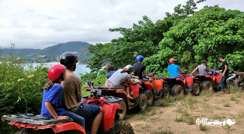 سرگرمی تورهای سواری ای تی وی در پوکت شهر تایلند کشور پوکت