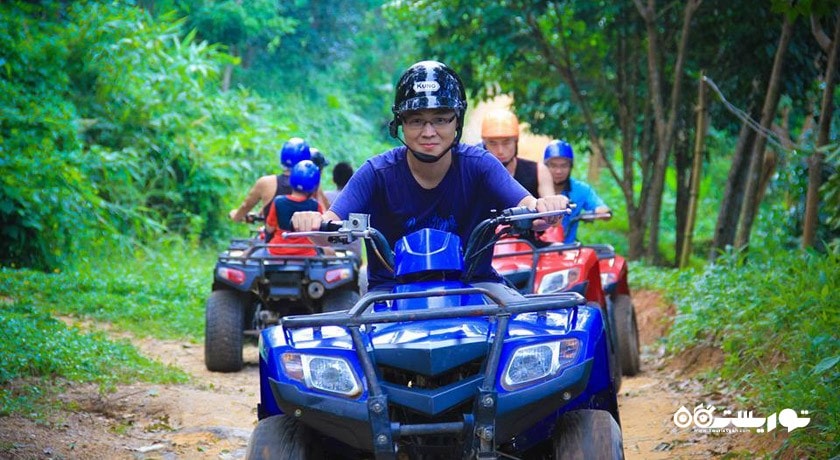 سرگرمی تورهای سواری ای تی وی در پوکت شهر تایلند کشور پوکت