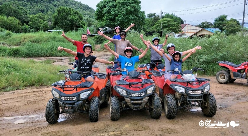 سرگرمی تورهای سواری ای تی وی در پوکت شهر تایلند کشور پوکت