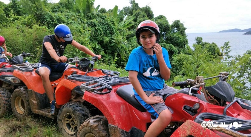 سرگرمی تورهای سواری ای تی وی در پوکت شهر تایلند کشور پوکت