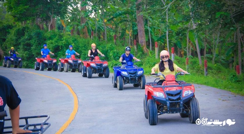 سرگرمی تورهای سواری ای تی وی در پوکت شهر تایلند کشور پوکت