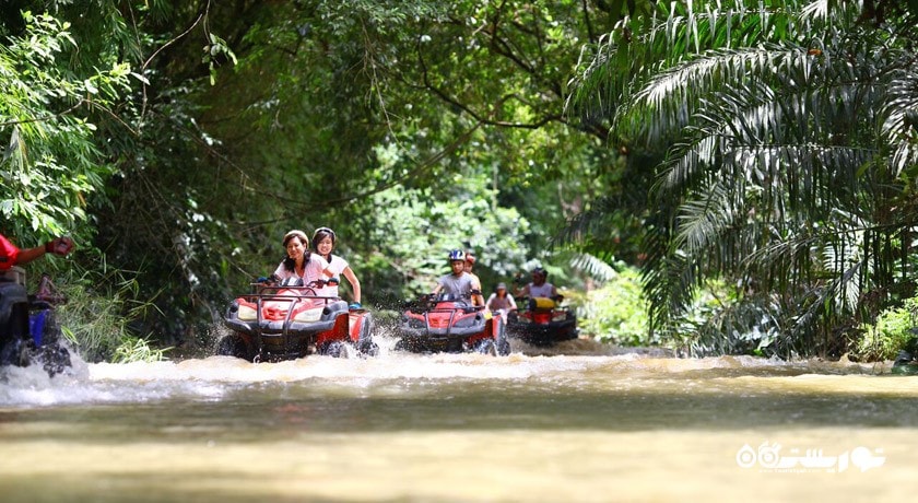 سرگرمی تورهای سواری ای تی وی در پوکت شهر تایلند کشور پوکت