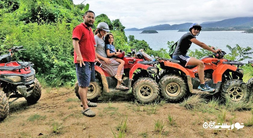 سرگرمی تورهای سواری ای تی وی در پوکت شهر تایلند کشور پوکت