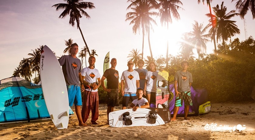 سرگرمی موج سواری با کایت سرفینگ شهر تایلند کشور پوکت