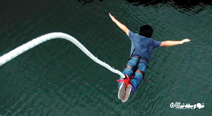 سرگرمی بانجی جامپینگ شهر تایلند کشور پوکت