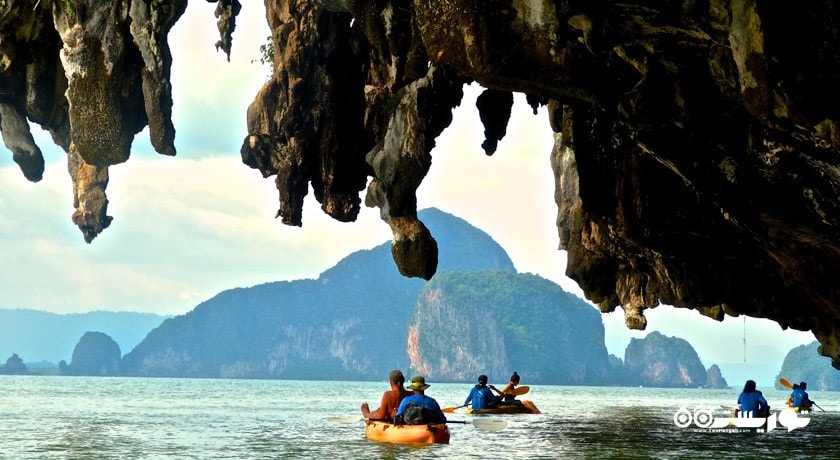 سرگرمی کایاک سواری شهر تایلند کشور پوکت