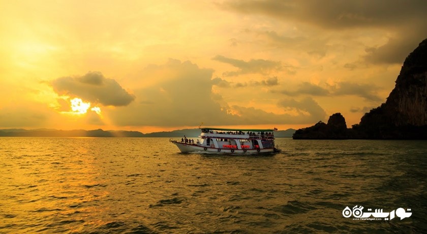 سرگرمی خلیج فانگ نا شهر تایلند کشور پوکت