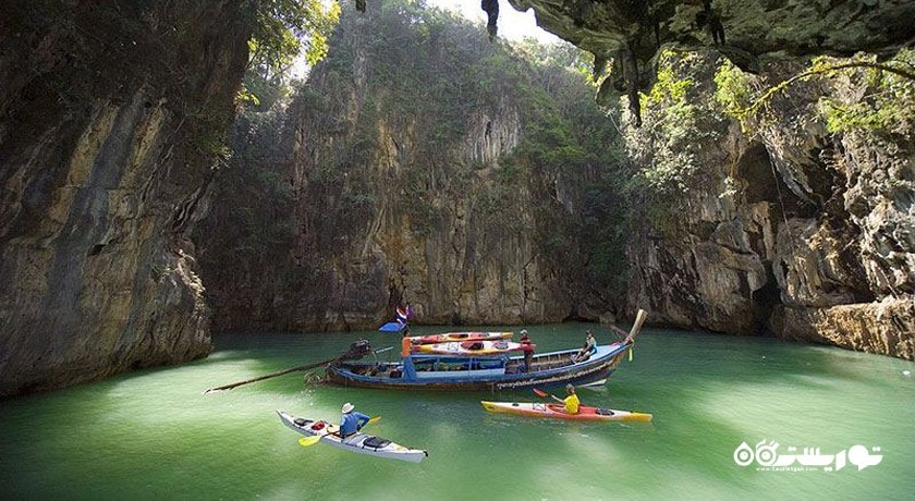 سرگرمی خلیج فانگ نا شهر تایلند کشور پوکت
