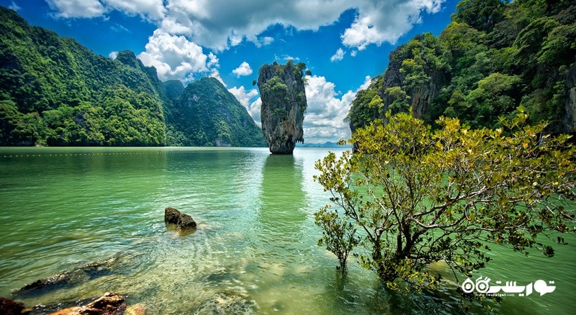 سرگرمی خلیج فانگ نا شهر تایلند کشور پوکت