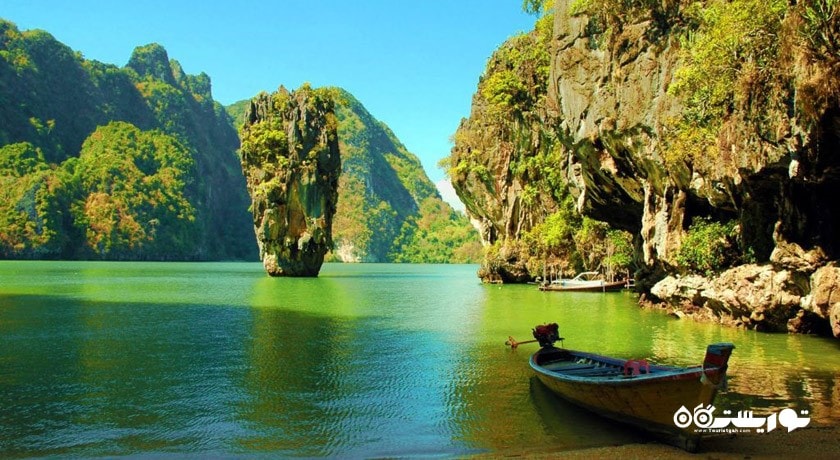 سرگرمی خلیج فانگ نا شهر تایلند کشور پوکت