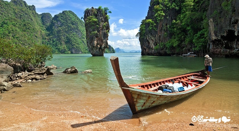 سرگرمی خلیج فانگ نا شهر تایلند کشور پوکت