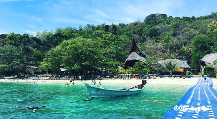 سرگرمی جزیره کورال (جزیره مرجانی) شهر تایلند کشور پوکت