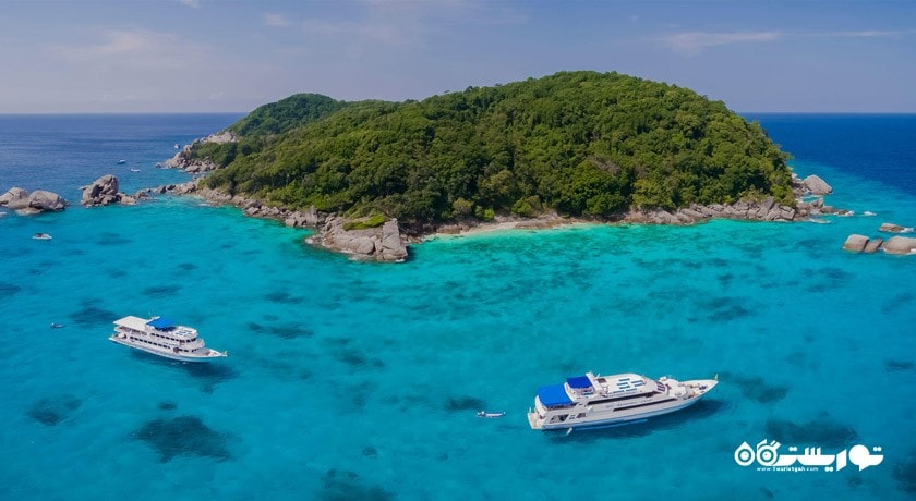 سرگرمی جزایر سیمیلان شهر تایلند کشور پوکت