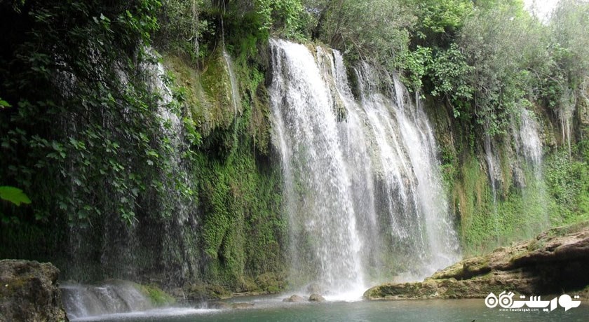 نمای آبشار کورسونلو