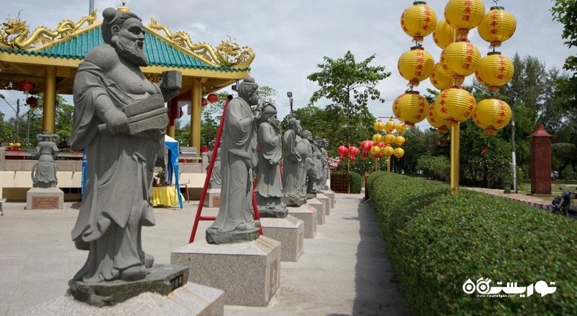  معبد کیو تین کنگ در پوکت شهر تایلند کشور پوکت