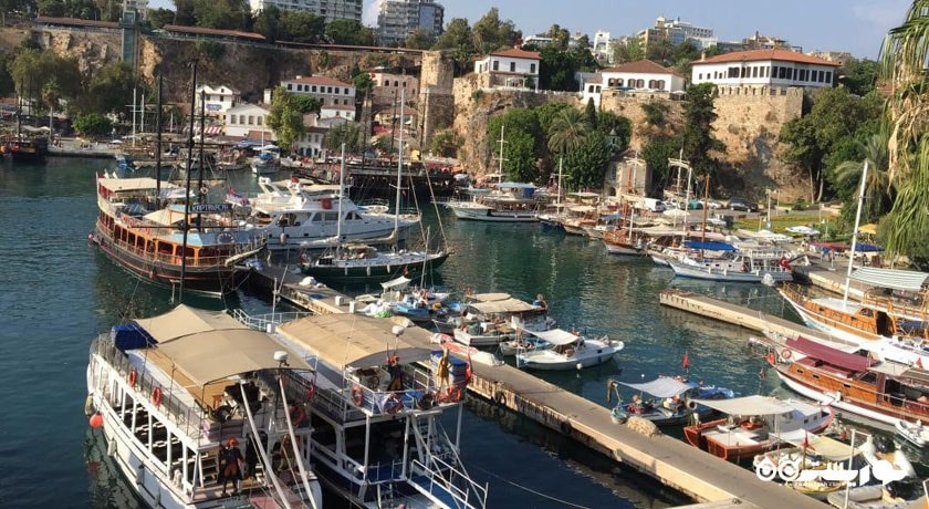 سرگرمی منطقه بندر - ساحل تفریحی آنتالیا شهر ترکیه کشور آنتالیا