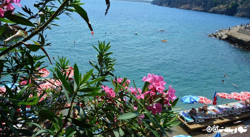 سرگرمی ساحل مرمرلی شهر ترکیه کشور آنتالیا