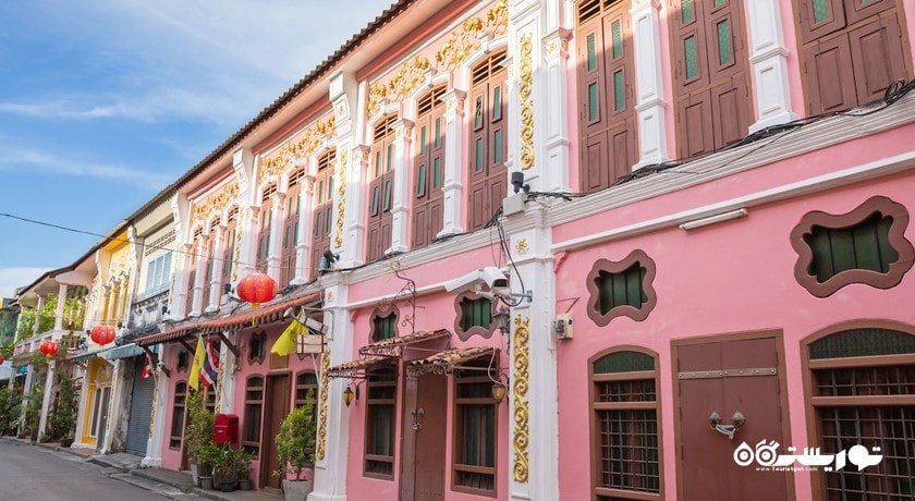 سرگرمی بازدید از شهر قدیمی پوکت شهر تایلند کشور پوکت