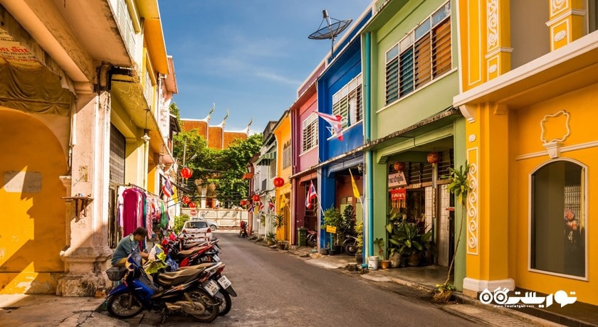 سرگرمی بازدید از شهر قدیمی پوکت شهر تایلند کشور پوکت