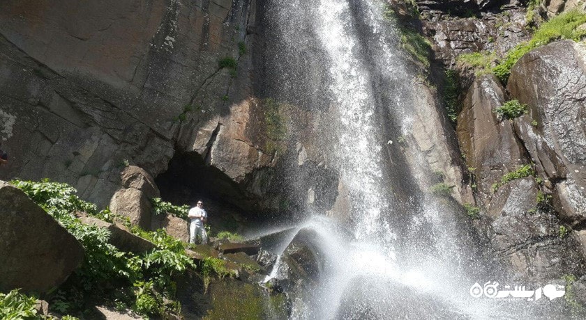  آبشار ورزان شهرستان گیلان استان تالش (طوالش)