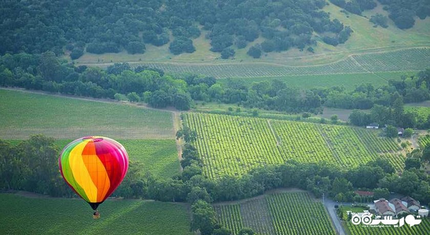 سرگرمی بالن سواری شهر ترکیه کشور آنتالیا