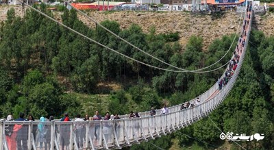 پل معلق مشگین شهر -  شهر اردبیل