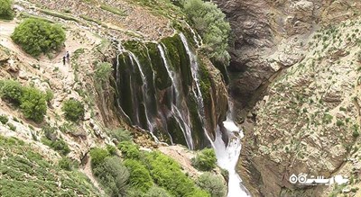  آبشار پونه زار شهرستان اصفهان استان فریدون شهر