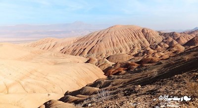 تپه های مریخی گرمسار -  شهر آرادان	