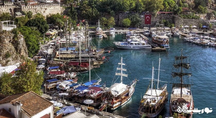 بندر قدیمی آنتالیا -  شهر آنتالیا