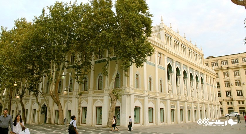  موزه ادبیات نظامی گنجوی شهر آذربایجان کشور باکو