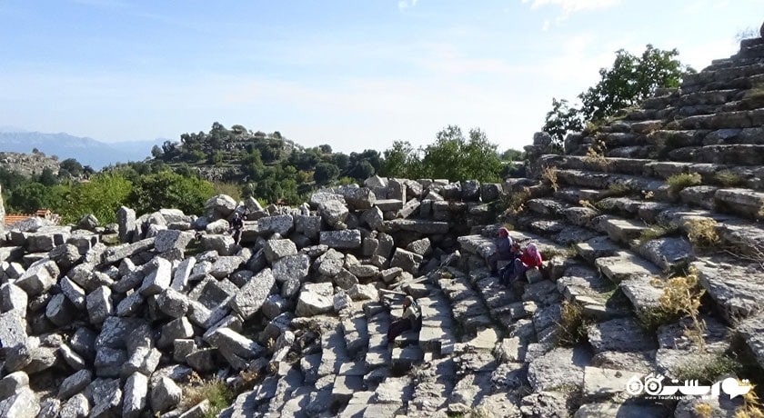  خرابه های سلگا شهر ترکیه کشور آنتالیا