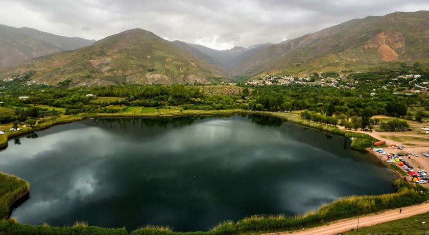  دریاچه اوان شهرستان قزوین استان قزوین