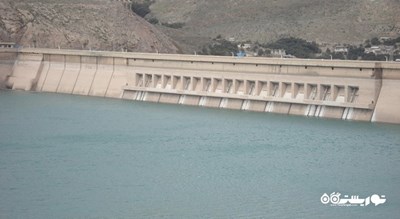  دریاچه سد منجیل (سد سفیدرود) شهرستان گیلان استان رودبار