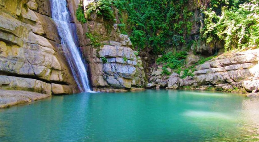  آبشار شیرآباد شهرستان گلستان استان رامیان