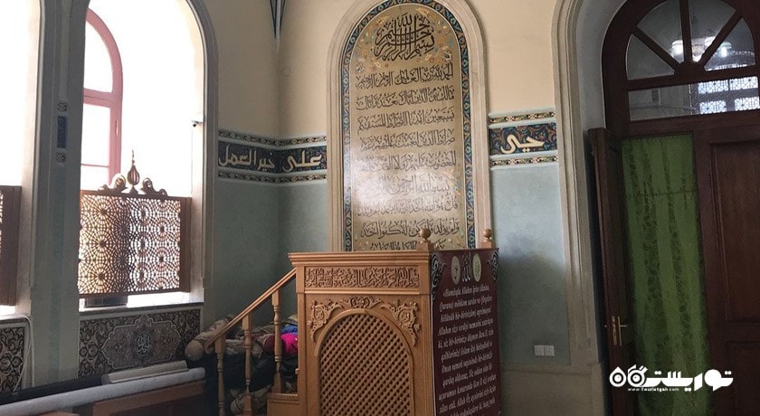  مسجد جوما باکو (شهر قدیمی) شهر آذربایجان کشور باکو