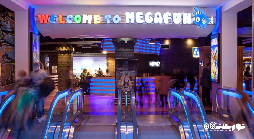 مرکز خرید مجتمع تجاری و تفریحی آزور شهر آذربایجان کشور باکو