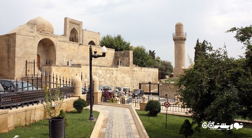  کاخ شروانشاهان شهر آذربایجان کشور باکو