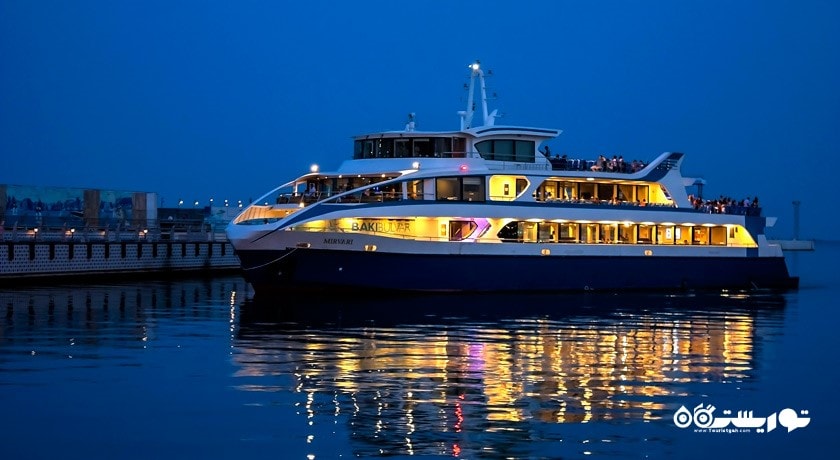  خلیج باکو شهر آذربایجان کشور باکو