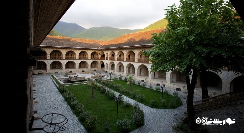  کاروانسرای یوخاری (شکی) شهر آذربایجان کشور باکو