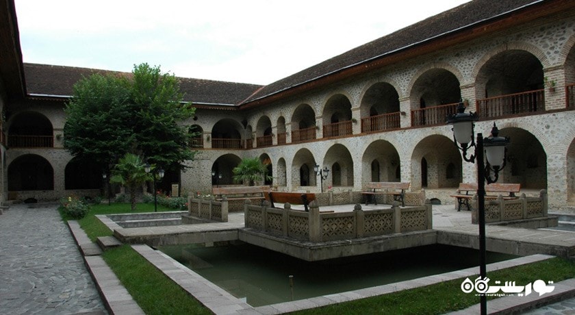  کاروانسرای یوخاری (شکی) شهر آذربایجان کشور باکو