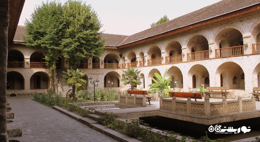  کاروانسرای یوخاری (شکی) شهر آذربایجان کشور باکو